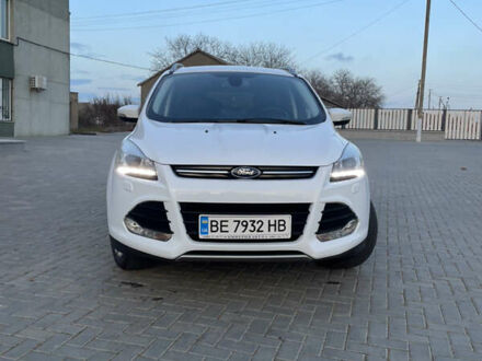 Белый Форд Куга, объемом двигателя 2 л и пробегом 109 тыс. км за 13800 $, фото 1 на Automoto.ua