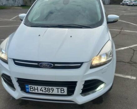 Белый Форд Куга, объемом двигателя 2 л и пробегом 123 тыс. км за 13200 $, фото 1 на Automoto.ua