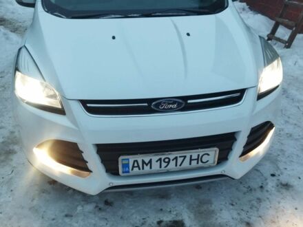 Білий Форд Куга, об'ємом двигуна 2 л та пробігом 251 тис. км за 12100 $, фото 1 на Automoto.ua