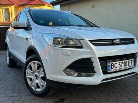 Белый Форд Куга, объемом двигателя 2 л и пробегом 234 тыс. км за 14000 $, фото 1 на Automoto.ua