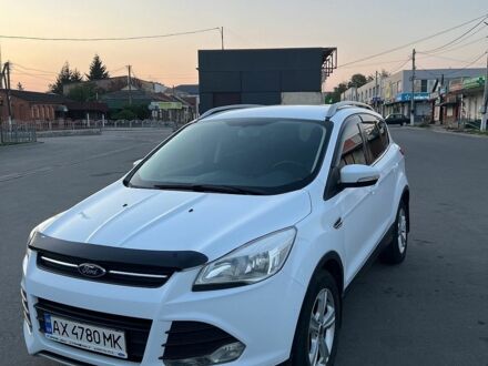 Белый Форд Куга, объемом двигателя 2 л и пробегом 165 тыс. км за 12200 $, фото 1 на Automoto.ua