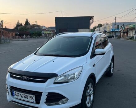 Белый Форд Куга, объемом двигателя 2 л и пробегом 165 тыс. км за 12200 $, фото 1 на Automoto.ua