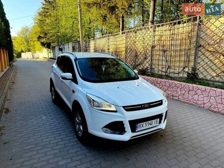 Белый Форд Куга, объемом двигателя 2 л и пробегом 120 тыс. км за 12500 $, фото 1 на Automoto.ua