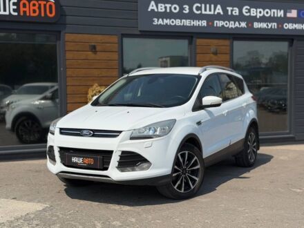 Білий Форд Куга, об'ємом двигуна 2 л та пробігом 217 тис. км за 10100 $, фото 1 на Automoto.ua