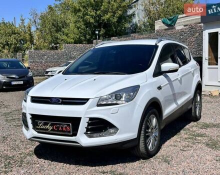 Белый Форд Куга, объемом двигателя 2 л и пробегом 246 тыс. км за 14200 $, фото 1 на Automoto.ua