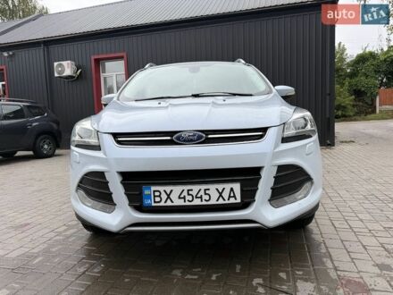 Белый Форд Куга, объемом двигателя 2 л и пробегом 194 тыс. км за 8000 $, фото 1 на Automoto.ua