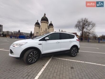 Білий Форд Куга, об'ємом двигуна 2 л та пробігом 204 тис. км за 12990 $, фото 1 на Automoto.ua