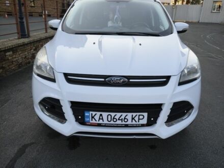Білий Форд Куга, об'ємом двигуна 2 л та пробігом 117 тис. км за 10492 $, фото 1 на Automoto.ua