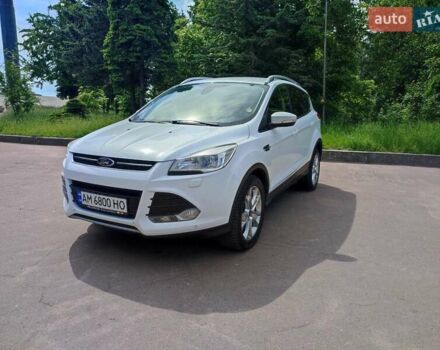 Білий Форд Куга, об'ємом двигуна 2 л та пробігом 204 тис. км за 14300 $, фото 1 на Automoto.ua