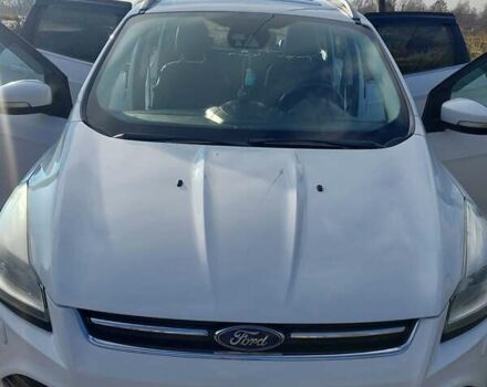 Белый Форд Куга, объемом двигателя 2 л и пробегом 201 тыс. км за 13400 $, фото 1 на Automoto.ua