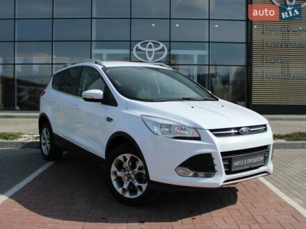 Білий Форд Куга, об'ємом двигуна 1.6 л та пробігом 81 тис. км за 13700 $, фото 1 на Automoto.ua
