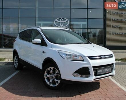 Белый Форд Куга, объемом двигателя 1.6 л и пробегом 81 тыс. км за 13700 $, фото 1 на Automoto.ua