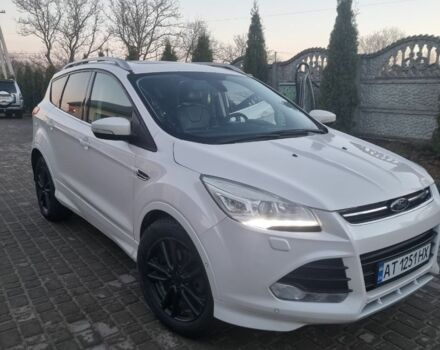 Белый Форд Куга, объемом двигателя 2 л и пробегом 220 тыс. км за 14600 $, фото 1 на Automoto.ua