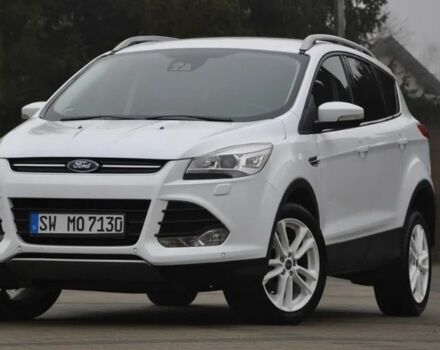 Білий Форд Куга, об'ємом двигуна 2 л та пробігом 166 тис. км за 8400 $, фото 1 на Automoto.ua