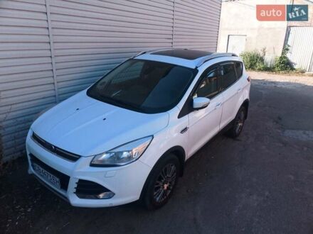 Білий Форд Куга, об'ємом двигуна 2 л та пробігом 237 тис. км за 15200 $, фото 1 на Automoto.ua