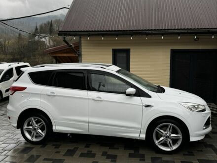 Белый Форд Куга, объемом двигателя 2 л и пробегом 123 тыс. км за 14700 $, фото 1 на Automoto.ua