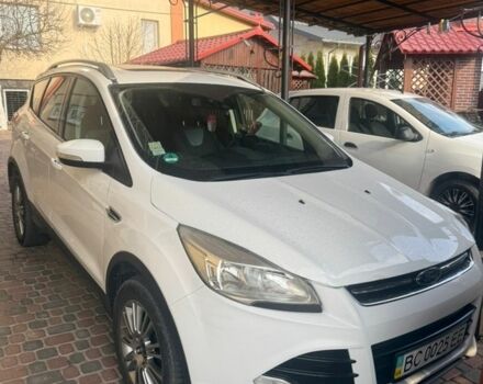 Белый Форд Куга, объемом двигателя 2 л и пробегом 236 тыс. км за 12500 $, фото 1 на Automoto.ua