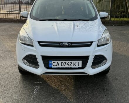 Белый Форд Куга, объемом двигателя 2 л и пробегом 140 тыс. км за 13500 $, фото 1 на Automoto.ua