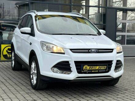 Білий Форд Куга, об'ємом двигуна 2 л та пробігом 228 тис. км за 13800 $, фото 1 на Automoto.ua