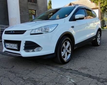 Белый Форд Куга, объемом двигателя 2 л и пробегом 203 тыс. км за 12300 $, фото 1 на Automoto.ua