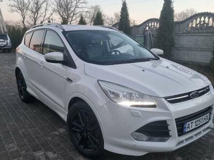 Білий Форд Куга, об'ємом двигуна 2 л та пробігом 224 тис. км за 14600 $, фото 1 на Automoto.ua