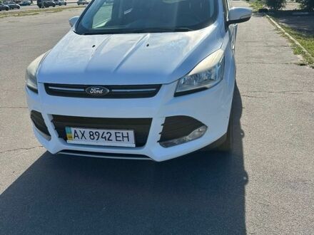 Білий Форд Куга, об'ємом двигуна 2 л та пробігом 222 тис. км за 8500 $, фото 1 на Automoto.ua