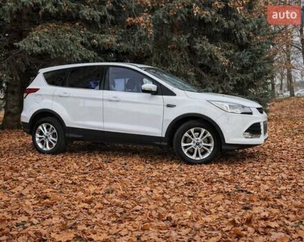 Белый Форд Куга, объемом двигателя 2 л и пробегом 127 тыс. км за 13500 $, фото 1 на Automoto.ua