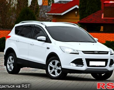 Белый Форд Куга, объемом двигателя 2 л и пробегом 117 тыс. км за 13200 $, фото 1 на Automoto.ua