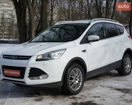Білий Форд Куга, об'ємом двигуна 2 л та пробігом 142 тис. км за 12500 $, фото 1 на Automoto.ua