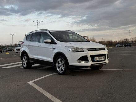 Білий Форд Куга, об'ємом двигуна 2 л та пробігом 212 тис. км за 13499 $, фото 1 на Automoto.ua