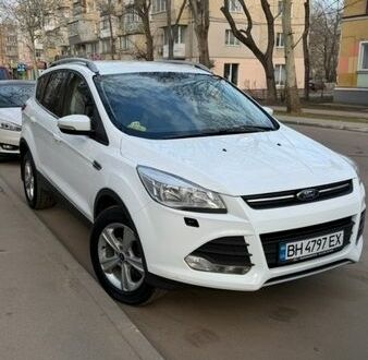 Белый Форд Куга, объемом двигателя 2 л и пробегом 139 тыс. км за 13000 $, фото 1 на Automoto.ua
