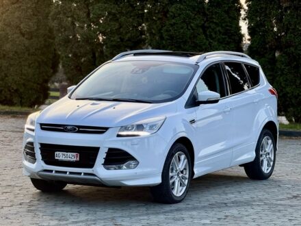 Белый Форд Куга, объемом двигателя 2 л и пробегом 205 тыс. км за 16499 $, фото 1 на Automoto.ua