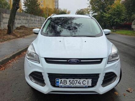 Белый Форд Куга, объемом двигателя 2 л и пробегом 168 тыс. км за 13200 $, фото 1 на Automoto.ua