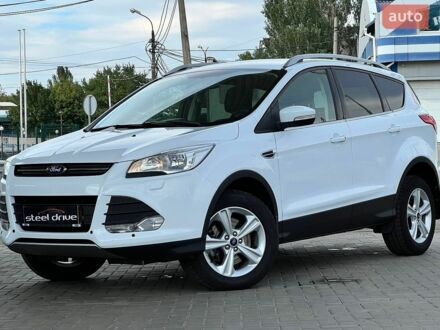 Білий Форд Куга, об'ємом двигуна 2 л та пробігом 54 тис. км за 13799 $, фото 1 на Automoto.ua