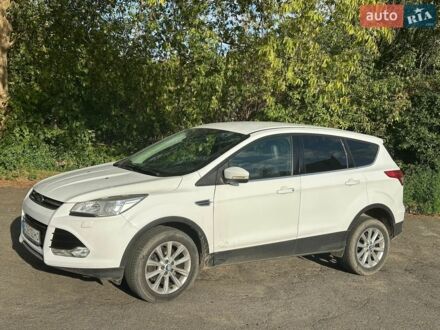 Білий Форд Куга, об'ємом двигуна 2 л та пробігом 250 тис. км за 15000 $, фото 1 на Automoto.ua