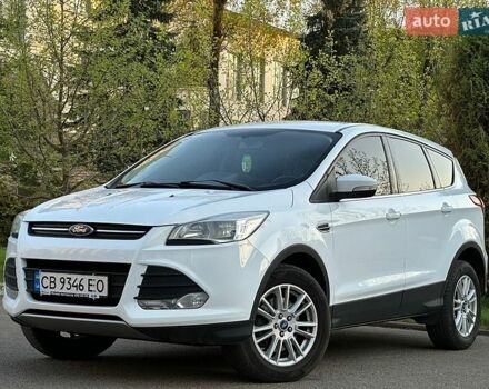 Белый Форд Куга, объемом двигателя 2 л и пробегом 146 тыс. км за 13850 $, фото 1 на Automoto.ua