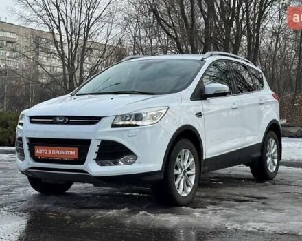 Белый Форд Куга, объемом двигателя 2 л и пробегом 147 тыс. км за 15700 $, фото 1 на Automoto.ua