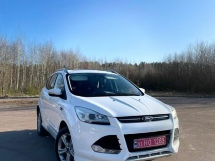 Белый Форд Куга, объемом двигателя 2 л и пробегом 248 тыс. км за 15200 $, фото 1 на Automoto.ua