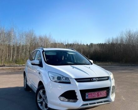 Белый Форд Куга, объемом двигателя 2 л и пробегом 248 тыс. км за 15200 $, фото 1 на Automoto.ua