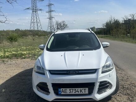 Белый Форд Куга, объемом двигателя 2 л и пробегом 157 тыс. км за 13500 $, фото 1 на Automoto.ua