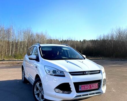 Білий Форд Куга, об'ємом двигуна 2 л та пробігом 262 тис. км за 15188 $, фото 1 на Automoto.ua