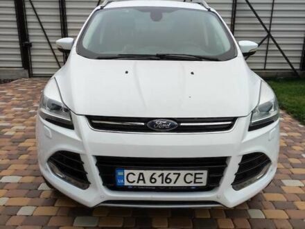 Белый Форд Куга, объемом двигателя 2 л и пробегом 145 тыс. км за 16000 $, фото 1 на Automoto.ua