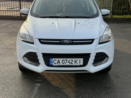 Белый Форд Куга, объемом двигателя 2 л и пробегом 140 тыс. км за 14000 $, фото 1 на Automoto.ua