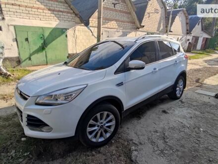 Білий Форд Куга, об'ємом двигуна 2 л та пробігом 235 тис. км за 13000 $, фото 1 на Automoto.ua
