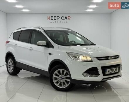 Белый Форд Куга, объемом двигателя 2 л и пробегом 180 тыс. км за 14700 $, фото 1 на Automoto.ua