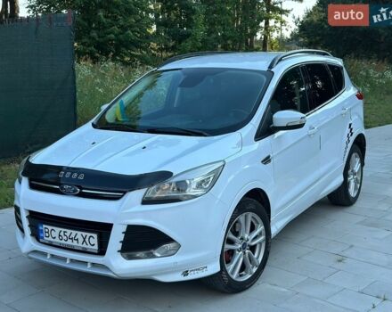 Белый Форд Куга, объемом двигателя 2 л и пробегом 290 тыс. км за 13000 $, фото 1 на Automoto.ua