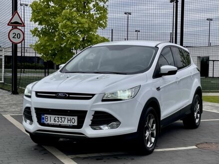 Форд Куга 2015 у Мукачеве на Automoto.ua Білий Форд Куга, об'ємом двигуна 2 л та пробігом 169 тис. км за 13900 $, фото 1 на Automoto.ua
