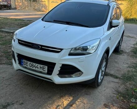 Белый Форд Куга, объемом двигателя 2 л и пробегом 165 тыс. км за 12500 $, фото 1 на Automoto.ua