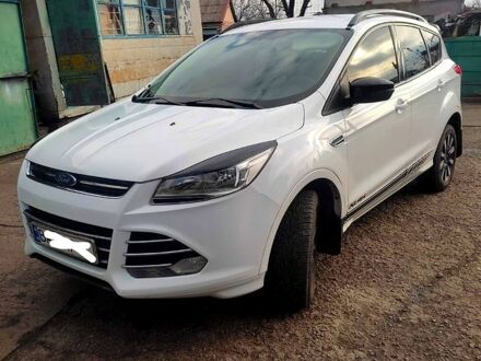 Форд Куга 2015 в Долинской на Automoto.ua Белый Форд Куга, объемом двигателя 20 л и пробегом 261 тыс. км за 9150 $, фото 1 на Automoto.ua