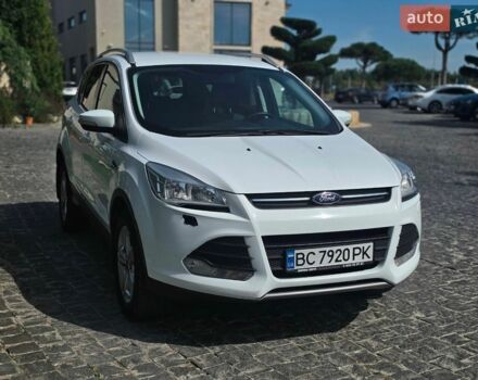 Білий Форд Куга, об'ємом двигуна 2 л та пробігом 183 тис. км за 10300 $, фото 1 на Automoto.ua
